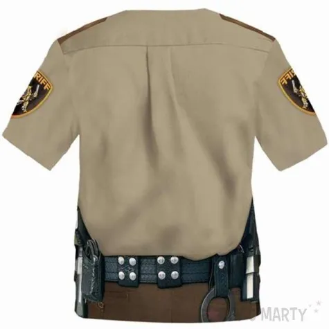 t shirt z nadrukiem szeryf rozm l