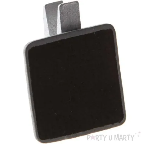 tabliczka dekoracyjna classic kwadratowa srebrny santex 6 szt