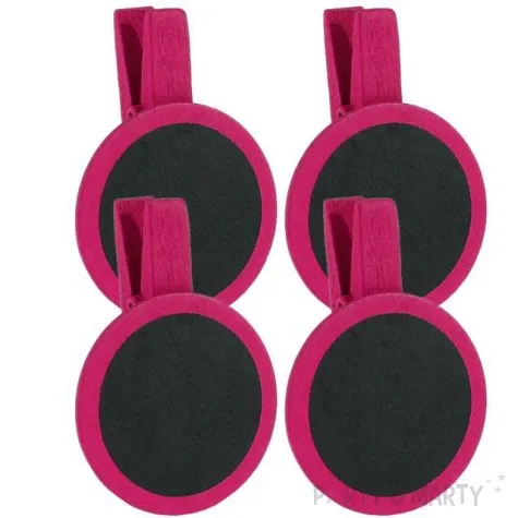 tabliczka dekoracyjna classic okragla fukja santex 4 szt