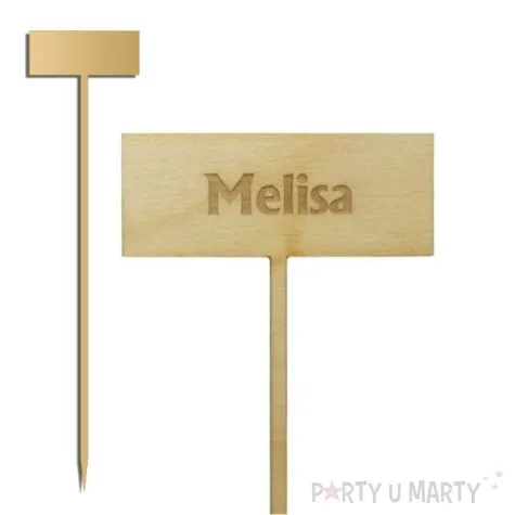 tabliczka drewniana melisa 50x210 mm