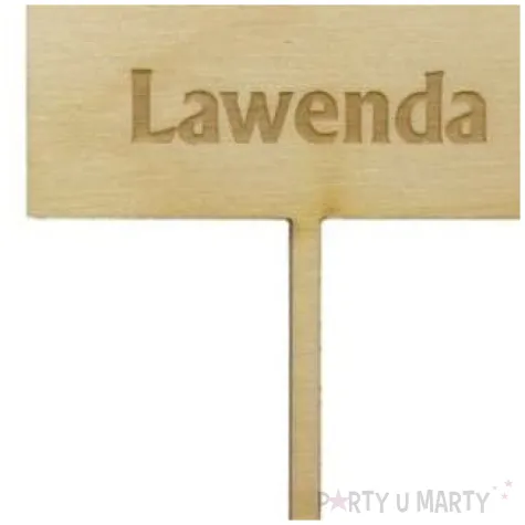 tabliczka etykieta tyczka do roslin ziol lawenda 50x210 mm