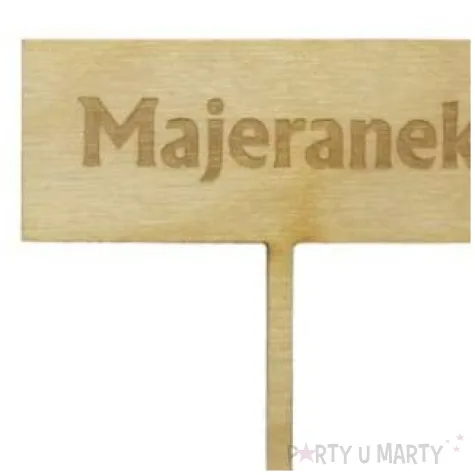tabliczka etykieta tyczka do roslin ziol majeranek 50x210 mm