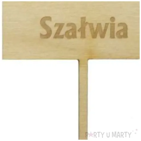 tabliczka etykieta tyczka do roslin ziol szalwia 50x210 mm