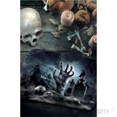 tacka cmentarz halloween guirca 29x15 cm