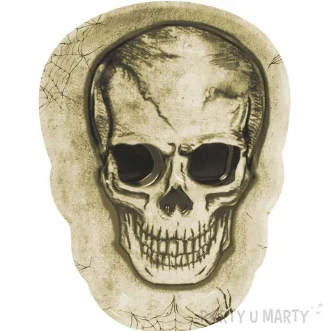 tacka czaszka halloween guirca 25 x 18 cm