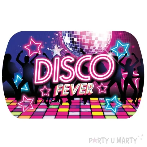 tacka disco fever lata 80 guirca 39 x 24 cm