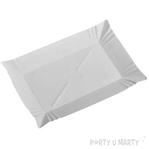 tacka papierowa prostokatna bialy tamipol 13 x 24 cm 100 szt