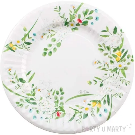 talerze papierowe garden party givi italia 27 cm 8 szt