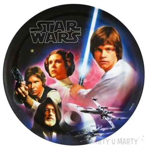 talerzyk z melaminy star wars 22 cm
