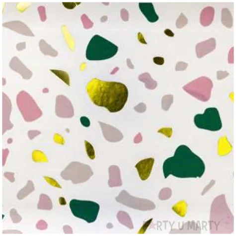 talerzyki color mix partydeco 22 x 13 cm 6 szt