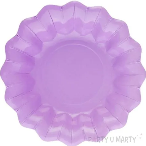 talerzyki glebokie falowane lawendowe givi italia 24 cm 8 szt