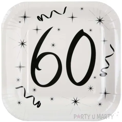 talerzyki papierowe 60 white santex 23 cm 10 szt