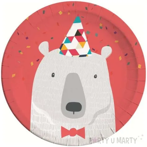 talerzyki papierowe arctic procos 23 cm 8 szt