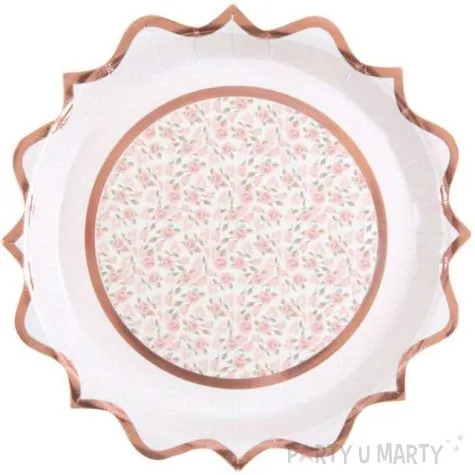 talerzyki papierowe balerina santex 22 5 cm 10 szt