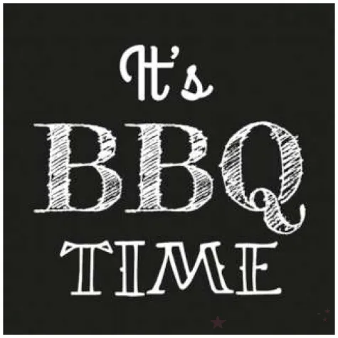 talerzyki papierowe bbq party kwadratowe paw 23 cm 10 szt