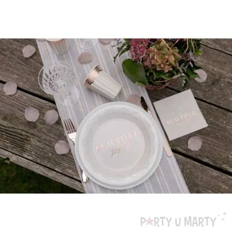 talerzyki papierowe beautiful day santex 22 5 cm 10 szt