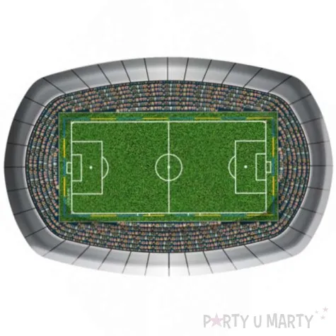 talerzyki papierowe boisko pilka nozna folat 27 cm 8 szt