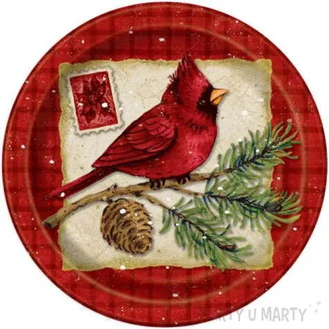 talerzyki papierowe boze narodzenie unique 18 cm 8 szt