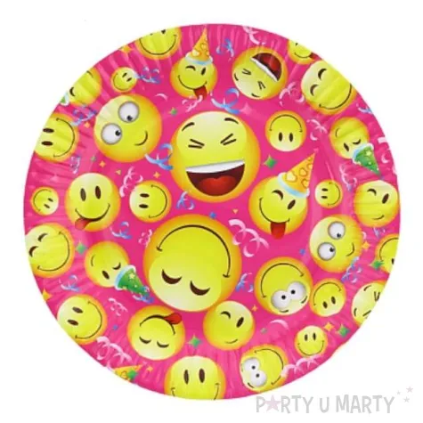 talerzyki papierowe buzki 18 cm 6 szt