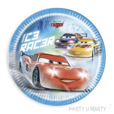 talerzyki papierowe cars ice 23 cm 8 szt