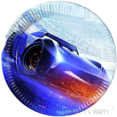 talerzyki papierowe cars the legend of the track procos 23 cm 8 szt