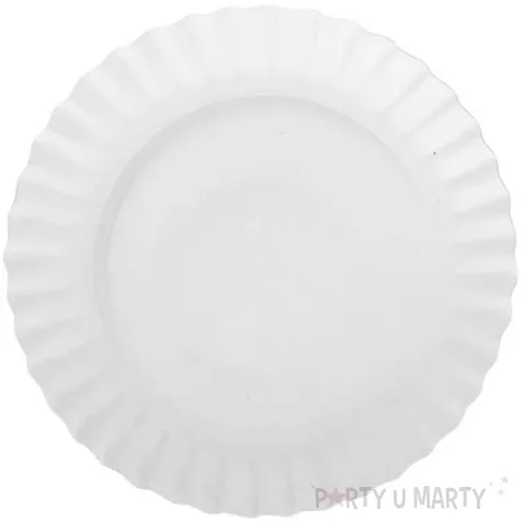 talerzyki papierowe classic biale ravi 23 cm 12 szt