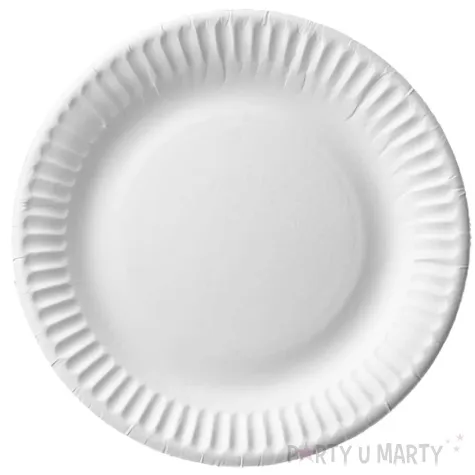 talerzyki papierowe classic bialy paw 18 cm 50 szt