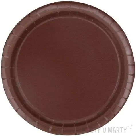 talerzyki papierowe classic brazowe unique 18 cm 20 szt