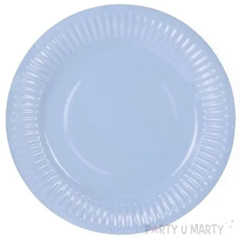 talerzyki papierowe classic chabrowe jasne 18 cm 6 szt