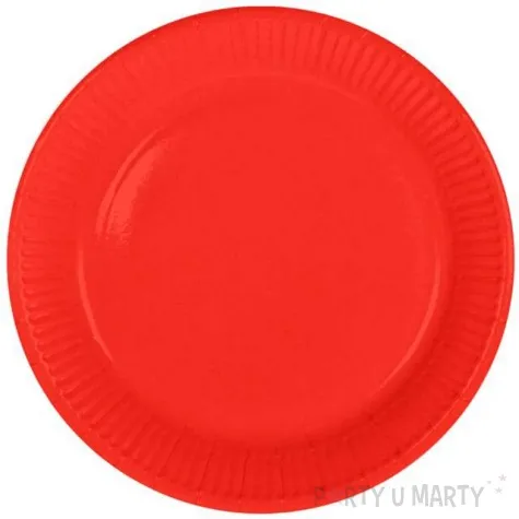talerzyki papierowe classic czerwone folat 23 cm 8 szt