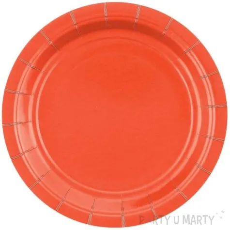 talerzyki papierowe classic czerwone godan 18 cm 20 szt