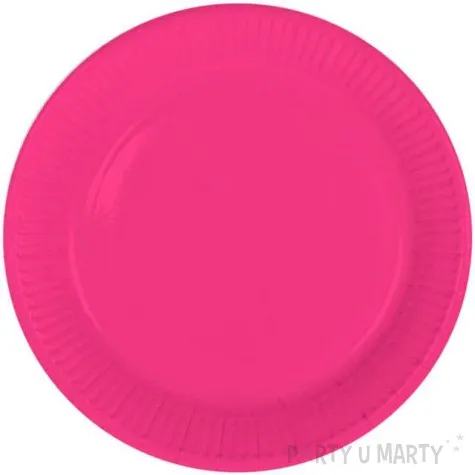 talerzyki papierowe classic fuksja folat 23 cm 8 szt