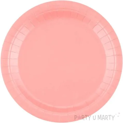 talerzyki papierowe classic jasnorozowe godan 23 cm 14 szt