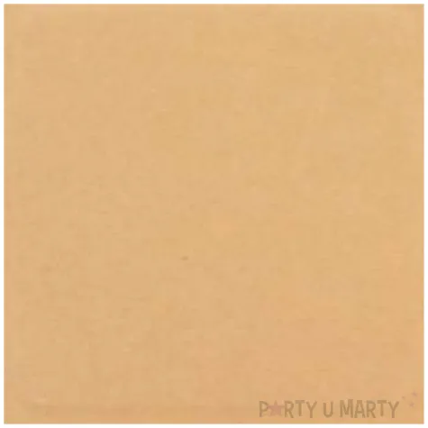 talerzyki papierowe classic kwadratowe brazowe arpex 23 cm 6 szt