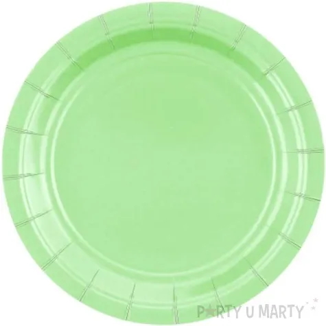 talerzyki papierowe classic mietowe godan 18 cm 20 szt