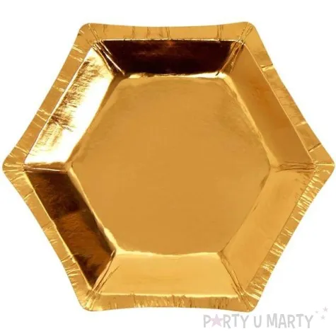 talerzyki papierowe classic mini glitz glamour zlote neviti 12 5 cm 8 szt