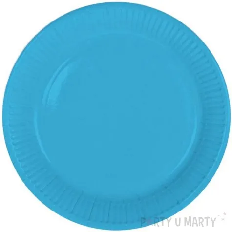 talerzyki papierowe classic niebieskie folat 23 cm 8 szt