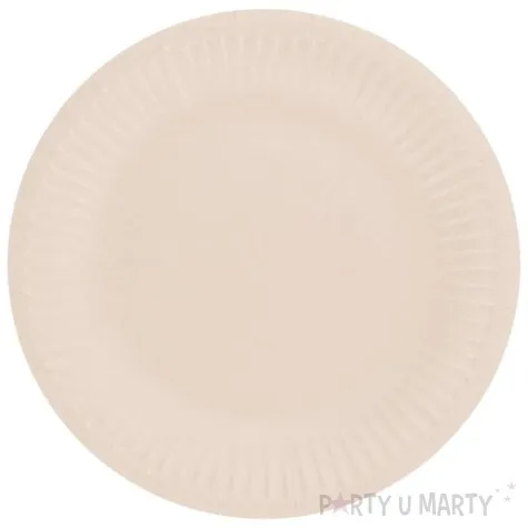 talerzyki papierowe classic okragle godan rozowe blade 18 cm 6 szt