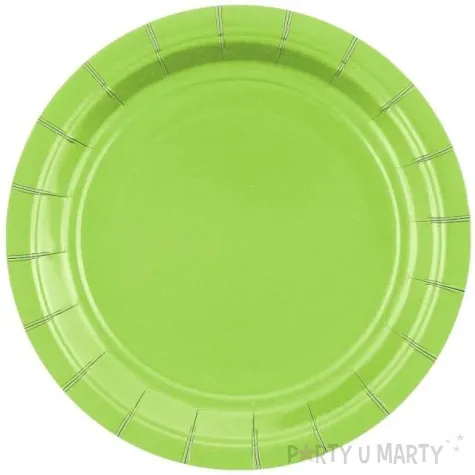 talerzyki papierowe classic zielone godan 18 cm 20 szt