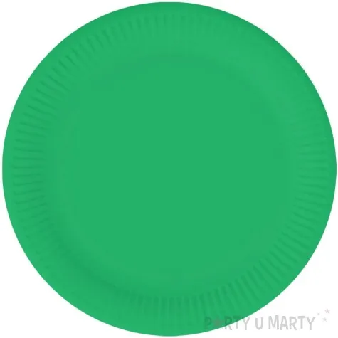 talerzyki papierowe classic zielony congee 18 cm 6 szt