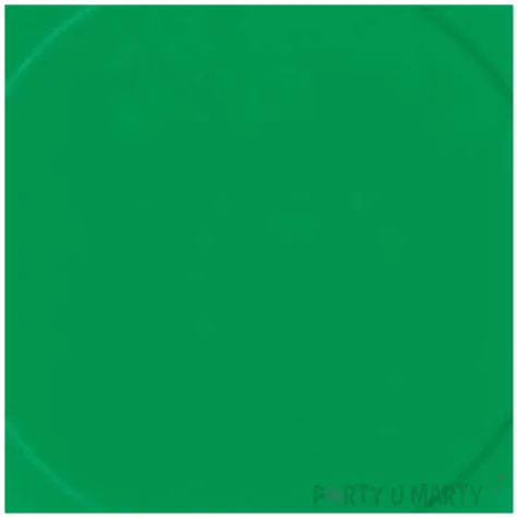 talerzyki papierowe classic zielony unique 18 cm 8 szt