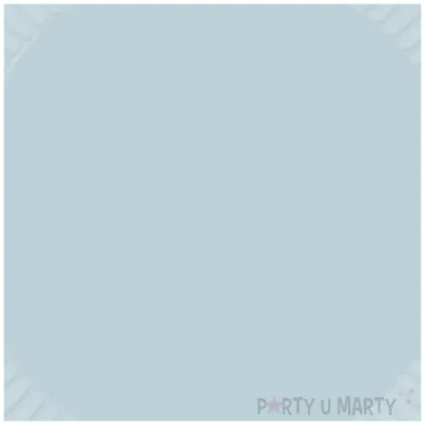 talerzyki papierowe clear sky blekitny amscan 23 cm 8 szt