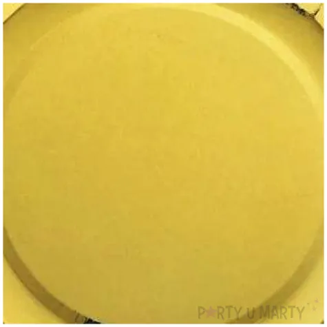 talerzyki papierowe deluxe zloto 6 szt 17 5cm