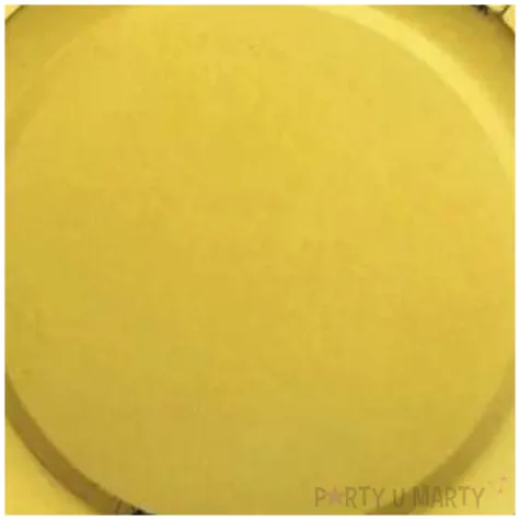 talerzyki papierowe deluxe zloto 6 szt 23cm