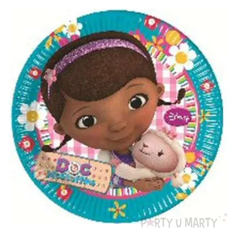 talerzyki papierowe doktor doska 20 cm 8 szt