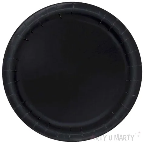 talerzyki papierowe eco classic czarne unique 23 cm 8 szt