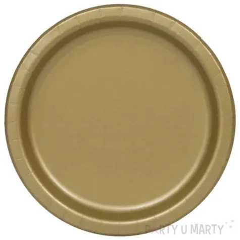 talerzyki papierowe eco classic zloty unique 23 cm 8 szt