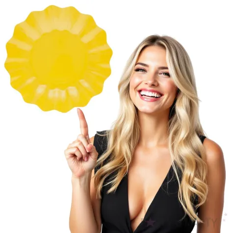 talerzyki papierowe falowane premium zolte godan 21 cm 8 szt