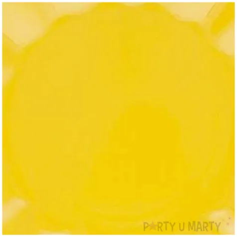 talerzyki papierowe falowane premium zolte godan 21 cm 8 szt