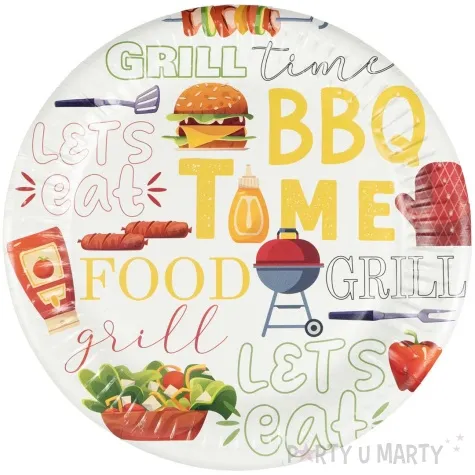 talerzyki papierowe grill time bbq arpex 18 cm 8 szt